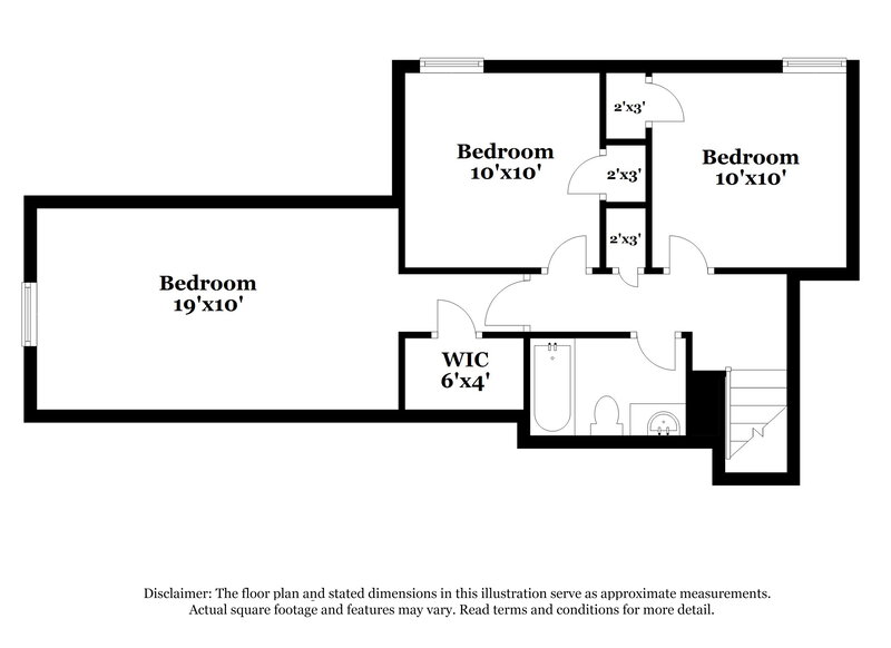1,950/Mo, 971 Lorena Cove Cordova, TN 38018 Floorplan View 2