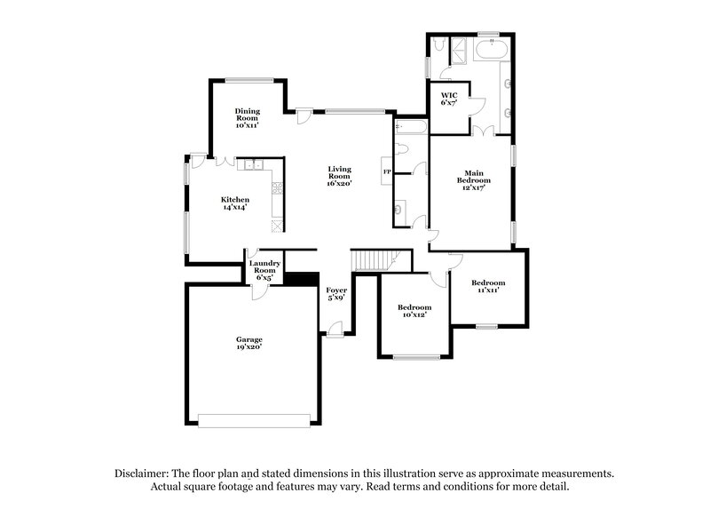 2,305/Mo, 10156 Lynham Dr Cordova, TN 38016 Floor Plan View 2