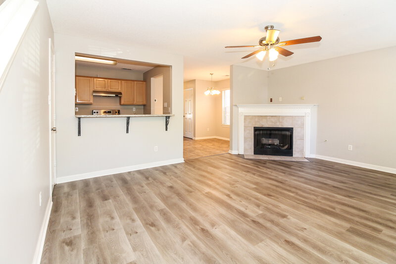 1,750/Mo, 7166 Charlton Way Cordova, TN 38018 Living Room View