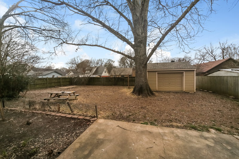 2,220/Mo, 1585 Pepperwood St Memphis, TN 38134 Rear View