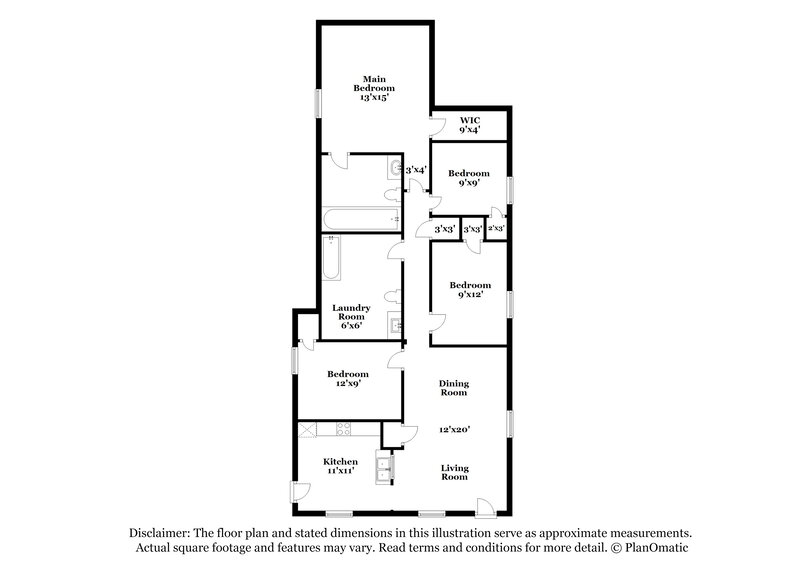 0/Mo, 3747 Kerwin Dr Memphis, TN 38128 Floor Plan View