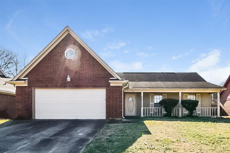 1,770/Mo, 7453 Northwind Cove Memphis, TN 38125 External View