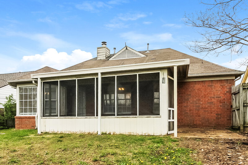 1,545/Mo, 8929 Fulton Cove Cordova, TN 38016 Rear View 2