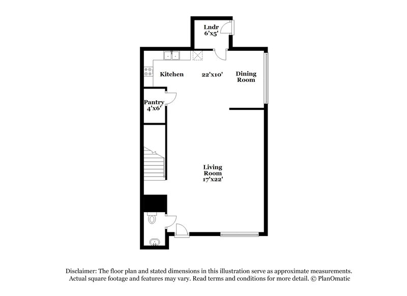 1,595/Mo, 7899 Brady Creek Cv Memphis, TN 38016 Floorplan View