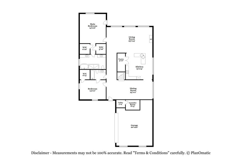 2,080/Mo, 442 Fairway Oaks Dr Hernando, MS 38632 Floor Plan View