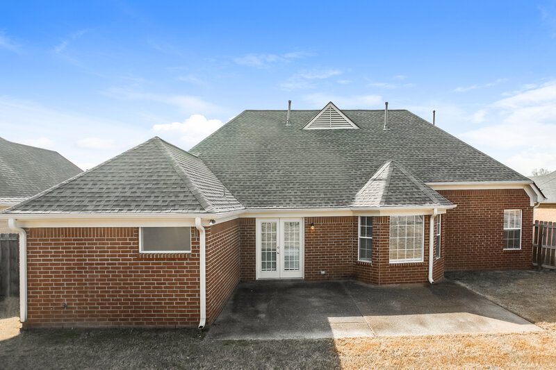 2,395/Mo, 1034 Mossy Knoll Dr Cordova, TN 38018 Rear View