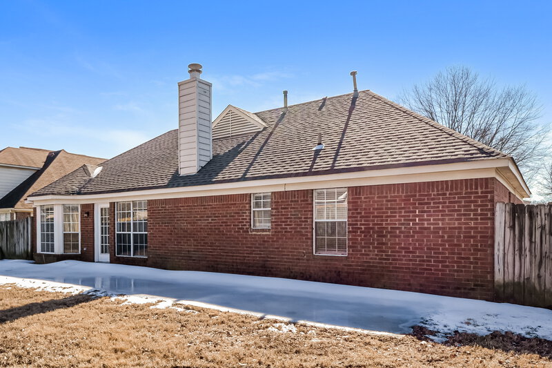 1,740/Mo, 10018 Fox Hunt Dr Olive Branch, MS 38654 Rear View 2