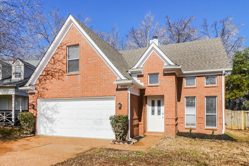 1,940/Mo, 9702 Tributary Cv Memphis, TN 38002 Front View