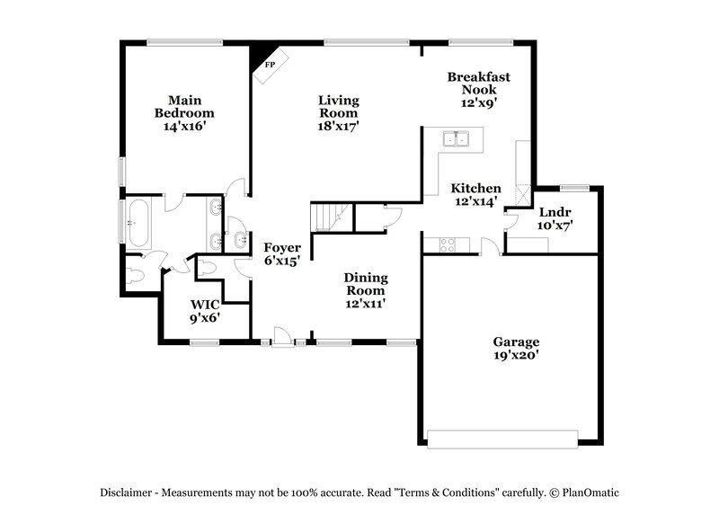 3,000/Mo, 1608 Drake Cv W Hernando, MS 38632 Floor Plan View