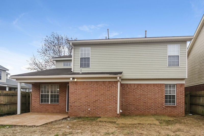 1,770/Mo, 9742 Dogwood Ct W Olive Branch, MS 38654 Rear View