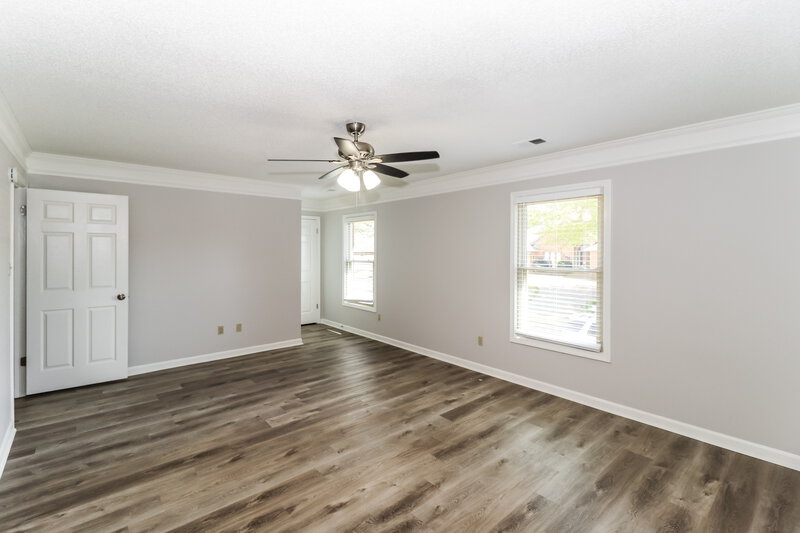 2,080/Mo, 7620 Dexter Hollow Dr Cordova, TN 38016 Main Bedroom View 2