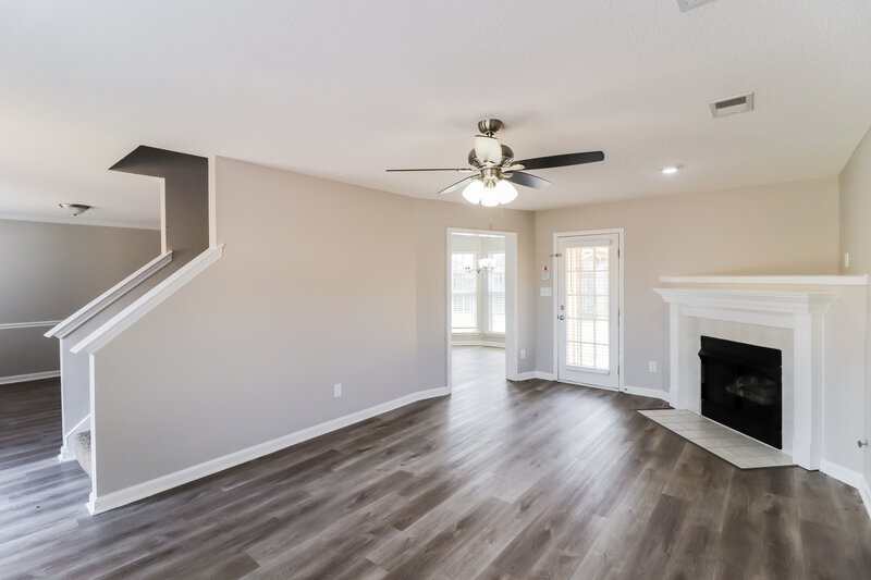 2,155/Mo, 2793 Oak Barn Ln Cordova, TN 38016 Living Room View 2