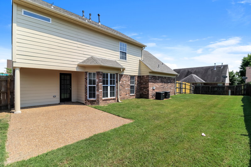 2,155/Mo, 2793 Oak Barn Ln Cordova, TN 38016 Rear View