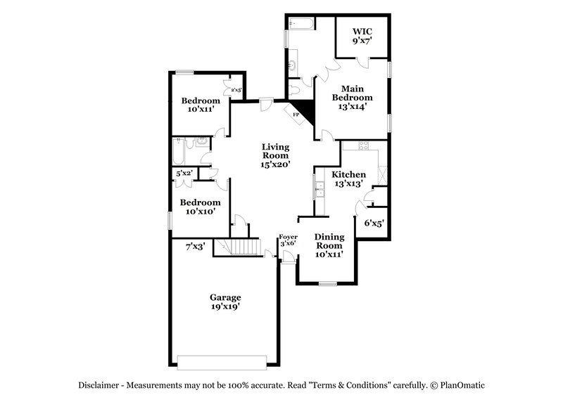 1,940/Mo, 7959 Ridgedale Dr Olive Branch, MS 38654 Floor Plan View
