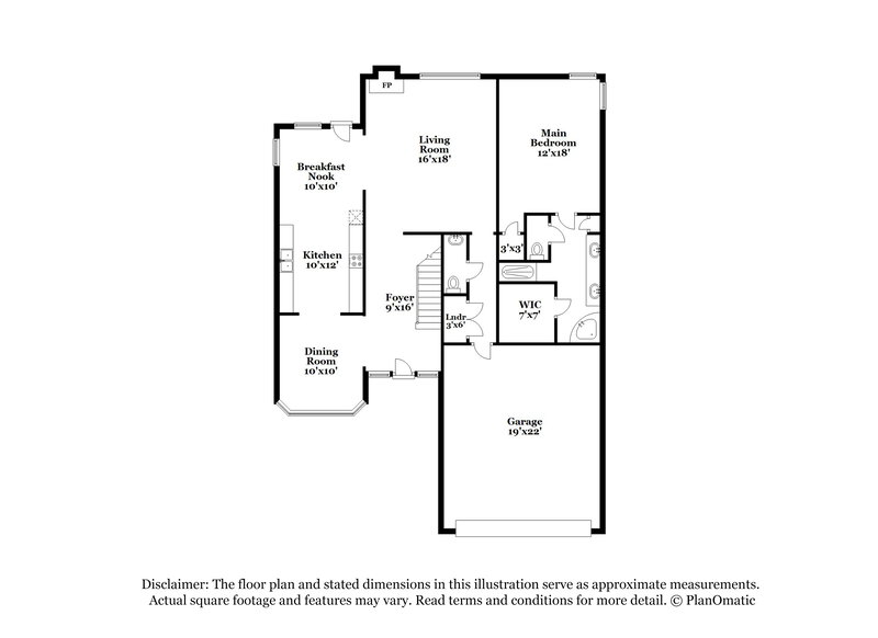 2,145/Mo, 4580 Covington Pike Memphis, TN 38135 Floorplan View 2