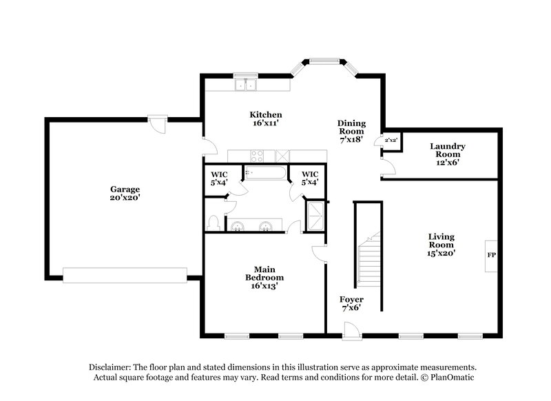 2,800/Mo, 2780 White Oak Dr Nesbit, MS 38651 Floor Plan View