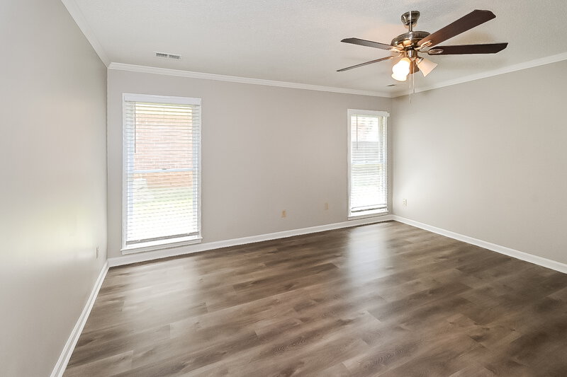 2,410/Mo, 9012 Brent Ln Cordova, TN 38016 Main Bedroom View 2