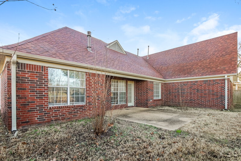 3,350/Mo, 7885 Meadow Ridge Ln Olive Branch, MS 38654 Rear View 2