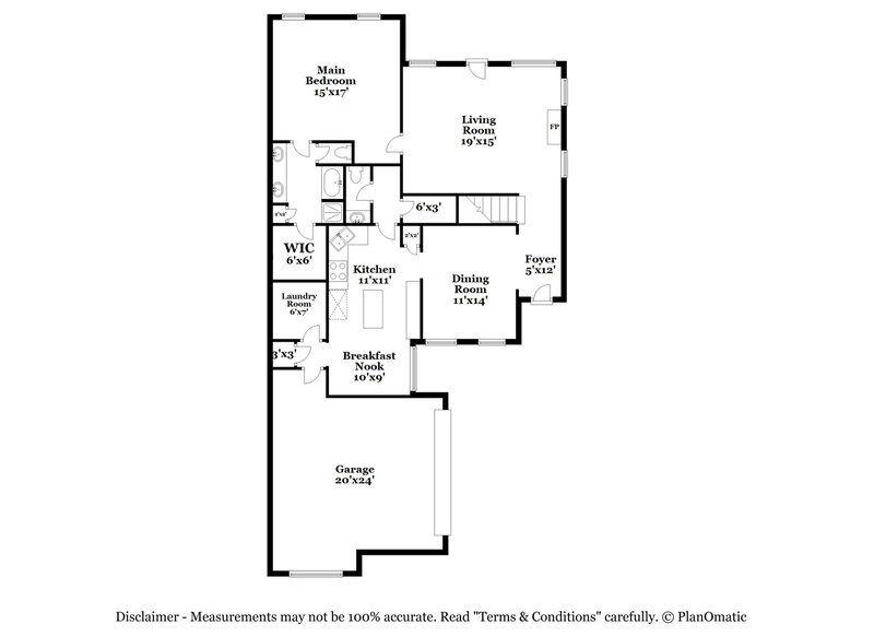 3,330/Mo, 1376 Arbor Lake Dr Horn Lake, MS 38637 Floorplan View