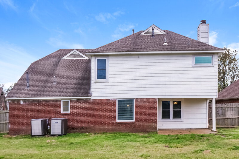 1,990/Mo, 1031 Jessa Cv Cordova, TN 38018 Rear View