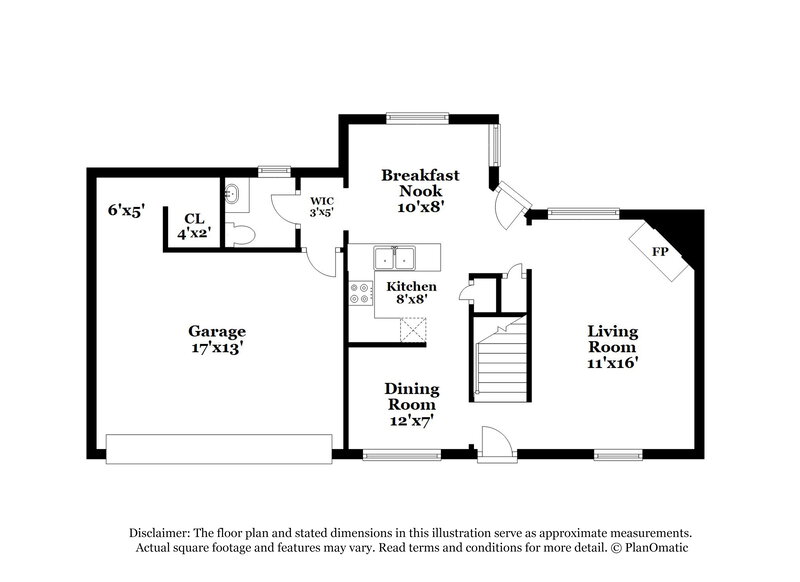 2,950/Mo, 6722 Finch Rd Memphis, TN 38141 Floor Plan View