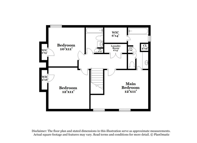 2,950/Mo, 6722 Finch Rd Memphis, TN 38141 Floor Plan View 2