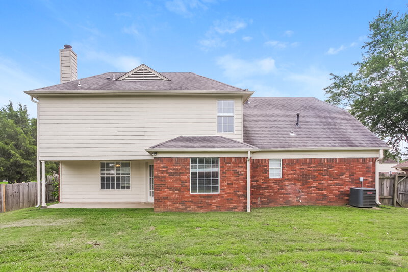 1,865/Mo, 6722 Finch Rd Memphis, TN 38141 Rear View
