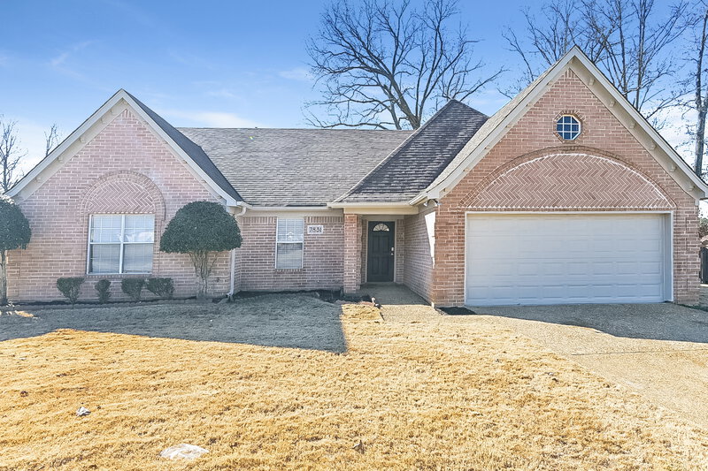 2,135/Mo, 7831 Tankard Dr Memphis, TN 38125 External View