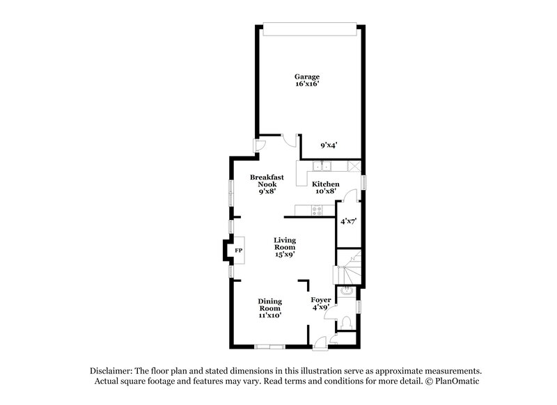 1,965/Mo, 8531 Griffin Park Dr Cordova, TN 38018 Floor Plan View