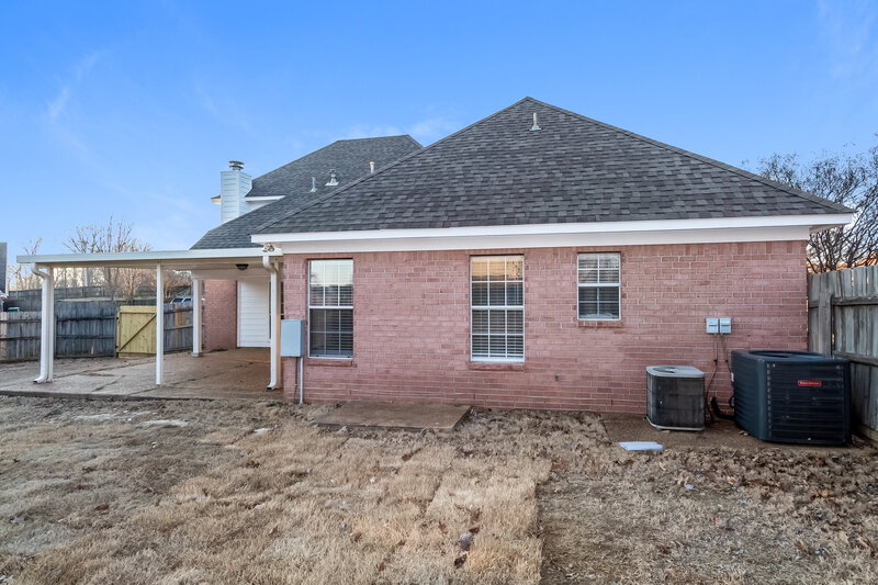 1,825/Mo, 7411 Winston Cv Walls, MS 38680 Rear View