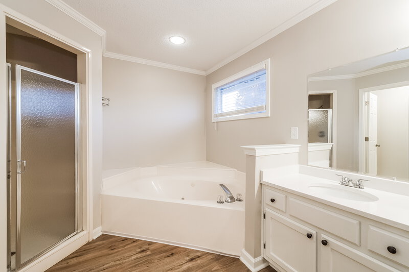 2,395/Mo, 1855 Oak Springs Dr Cordova, TN 38016 Main Bathroom View 2