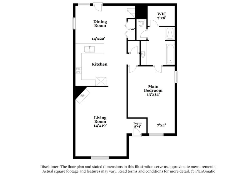 1,830/Mo, 600 Ashley Glen Cir W Cordova, TN 38018 Floorplan View