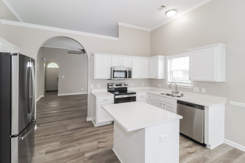 2,590/Mo, 8645 Valmont Cir Cordova, TN 38016 Kitchen View 2