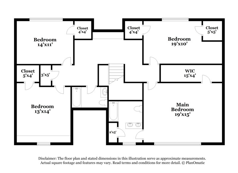 2,290/Mo, 7215 Londonderry Dr Southaven, MS 38671 Floor Plan View