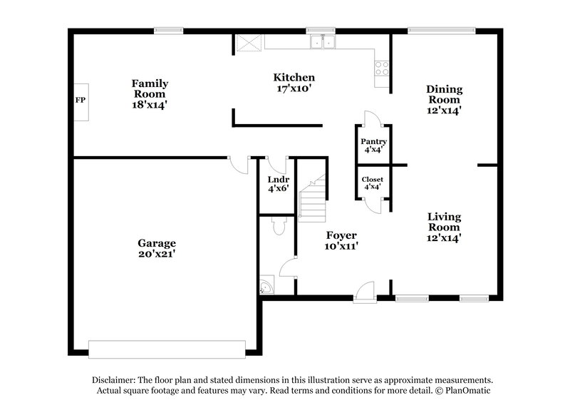 2,290/Mo, 7215 Londonderry Dr Southaven, MS 38671 Floor Plan View 2