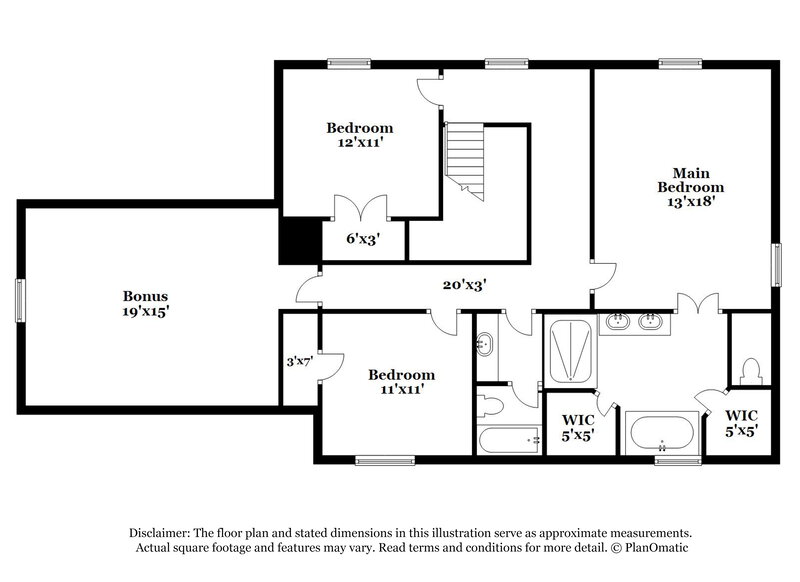 3,310/Mo, 6736 Sassafras St Olive Branch, MS 38654 Floor Plan View