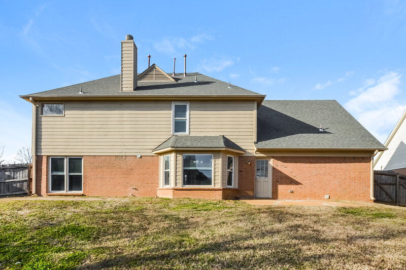 2,510/Mo, 8959 Raspberry Ln Cordova, TN 38016 Rear View