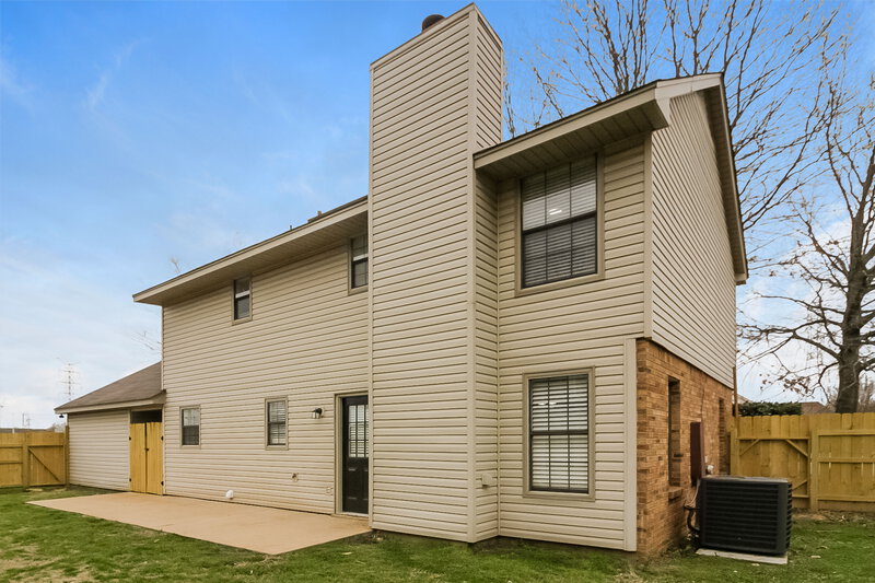 1,675/Mo, 6931 Hillshire Dr Memphis, TN 38133 Rear View 2