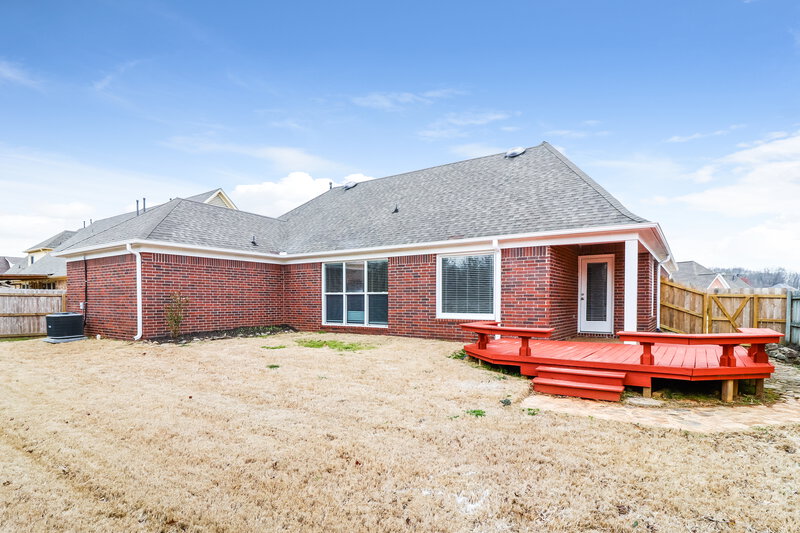 2,910/Mo, 9355 Helmsley Dr Cordova, TN 38016 Rear View