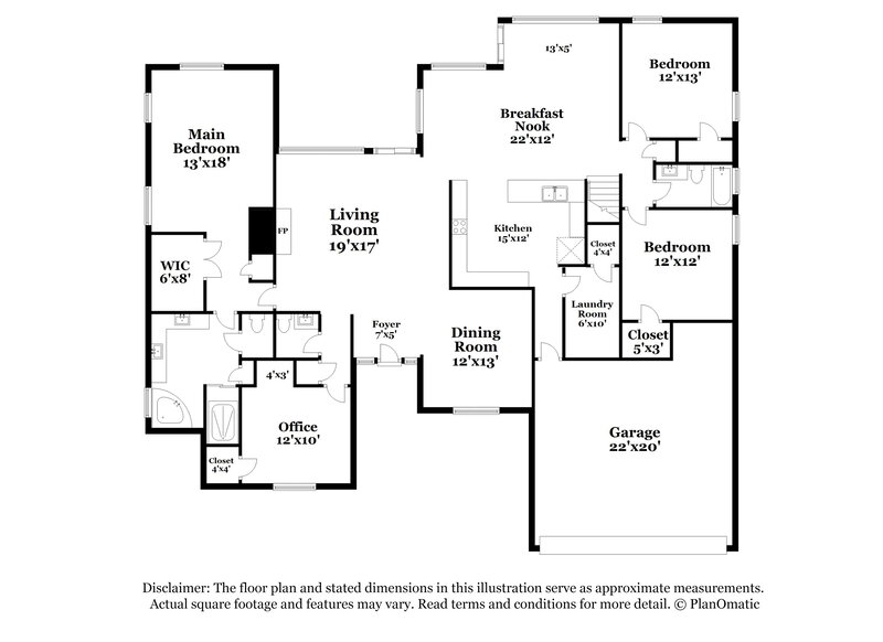 2,680/Mo, 288 Mayhurst Ln Cordova, TN 38018 Floor Plan View