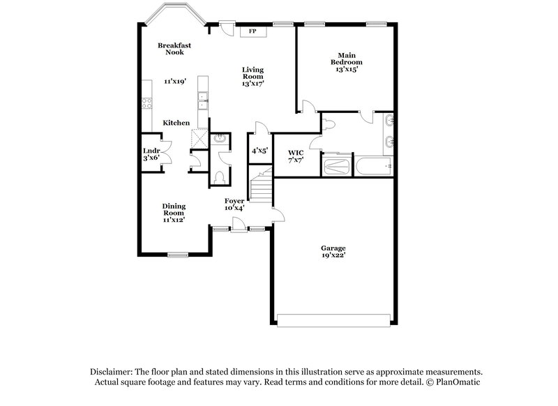 2,160/Mo, 2060 Greencliff Dr Southaven, MS 38672 Floor Plan View