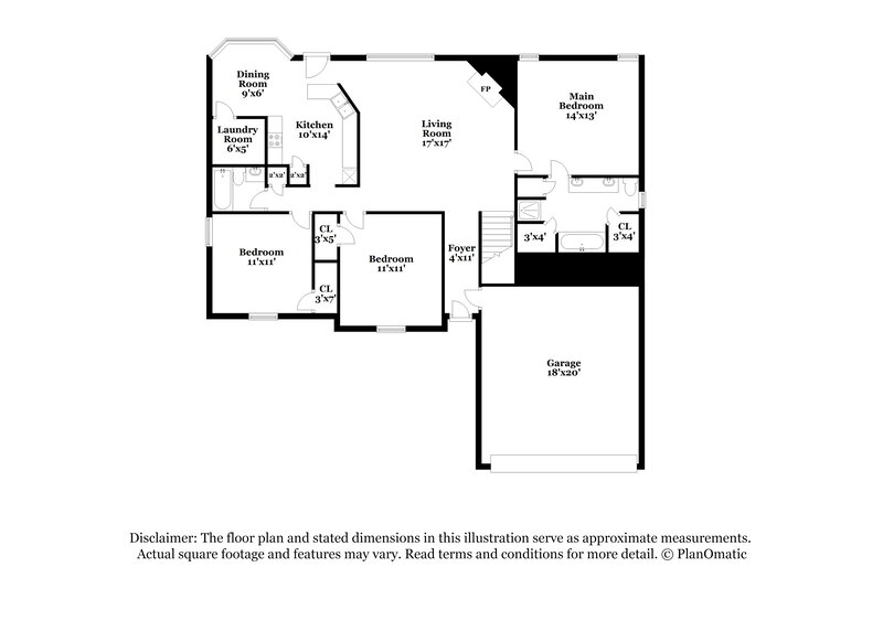 1,945/Mo, 10533 Rhapsody Cv Walls, MS 38680 Floor Plan View