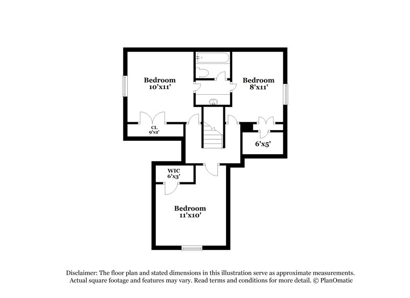 2,000/Mo, 1607 Central Trails Dr Southaven, MS 38671 Floor Plan View 2
