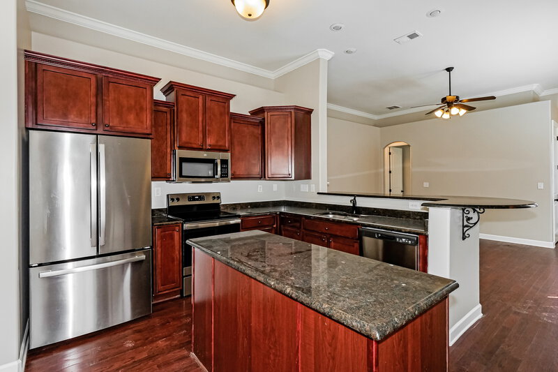 1,880/Mo, 1941 Rochelle Ln Cordova, TN 38016 Kitchen View