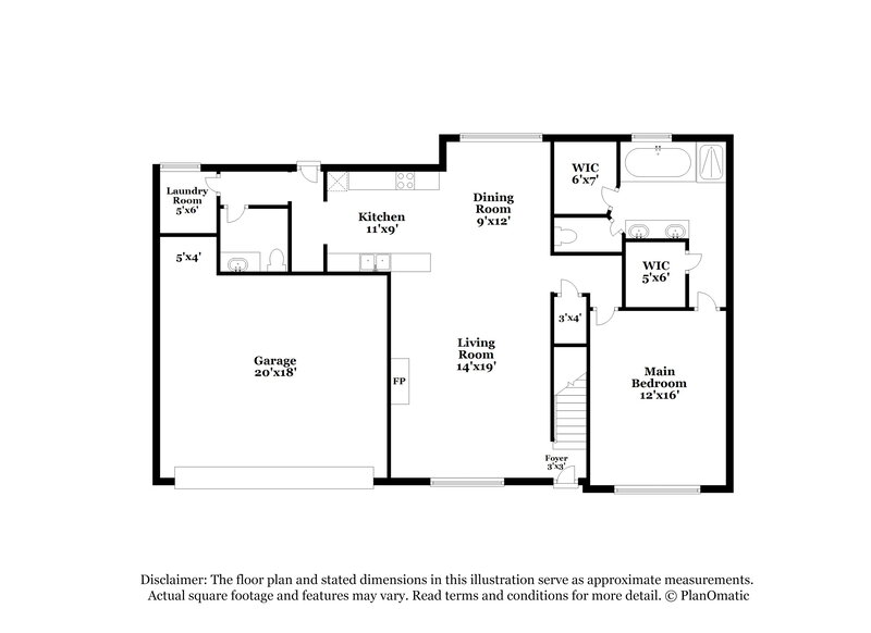 2,170/Mo, 7200 Kingcrest Rd Olive Branch, MS 38654 Floorplan View