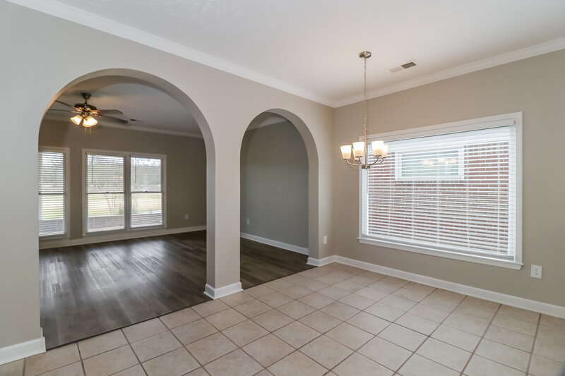 2,150/Mo, 6468 Cheyenne Dr Olive Branch, MS 38654 Dining Room View