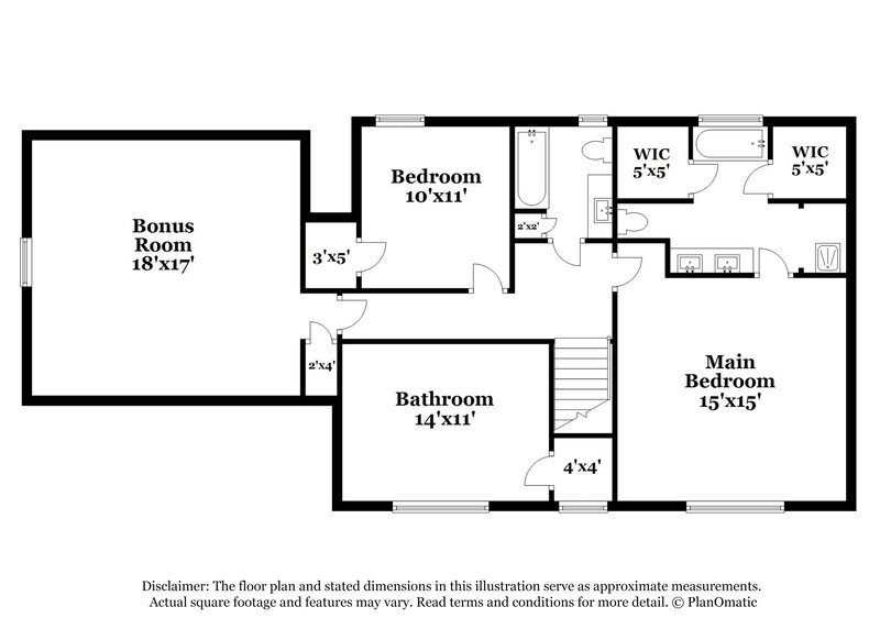 2,305/Mo, 6465 Baird Ln Bartlett, TN 38135 Floor Plan View