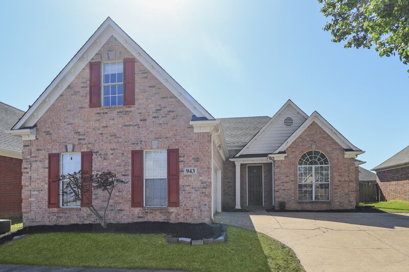2,850/Mo, 943 Misty Birch Ln Cordova, TN 38018 External View