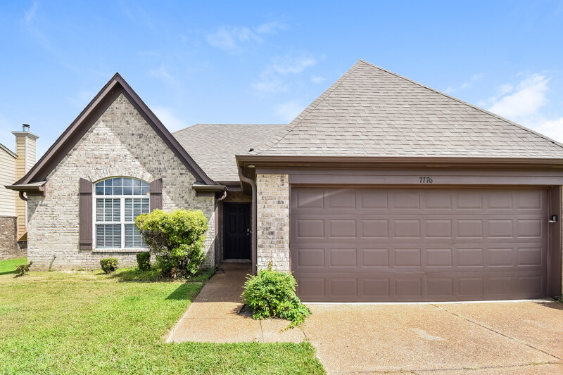 1,975/Mo, 7776 Gosbrook Ln Memphis, TN 38125 Front View