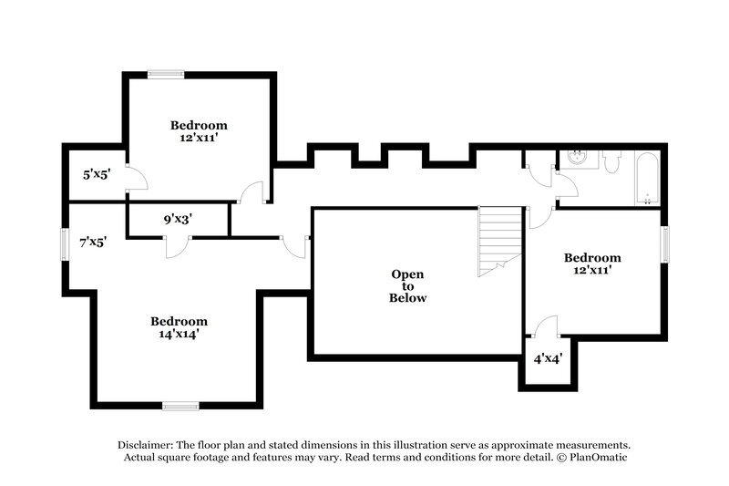 3,730/Mo, 4656 Alexander Rd Olive Branch, MS 38654 Floor Plan View 2